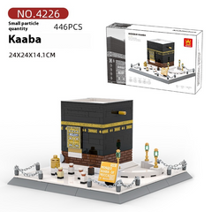 Juguete educativo de bloques de construcción de la Kaaba