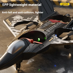 Avión de combate RC de espuma ligero para niños