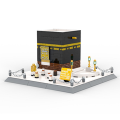 Juguete educativo de bloques de construcción de la Kaaba