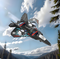Avión de combate RC de espuma ligero para niños
